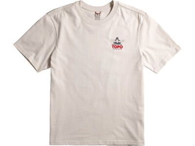 Topo Designs Mountain River Tee S/S Herren, bone white - Bild 1