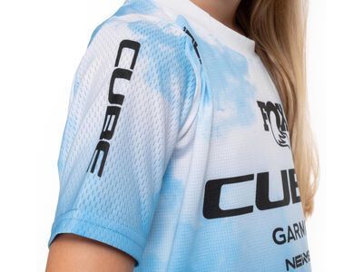 Cube MTB Trikot Rookie X Actionteam kurzarm, topas blue - Bild 5