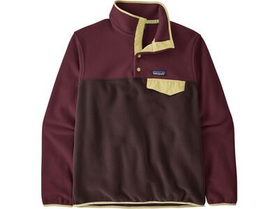 Patagonia Women's Lightweight Synchilla Snap-T Pullover den brown
