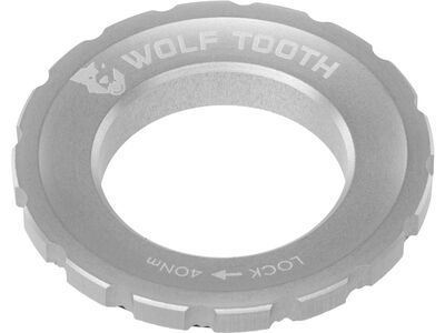Wolf Tooth Centerlock Rotor Lockring - Außenverzahnung, silver