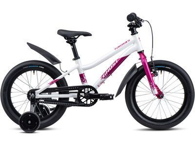 Ghost Powerkid 16 pearl white/candy magenta