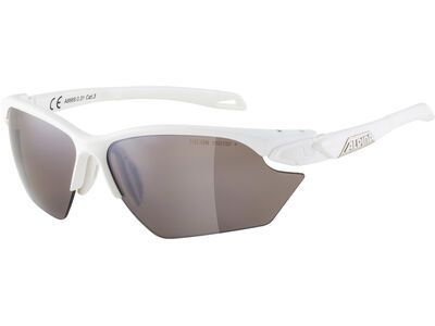 Alpina Twist Five S HR Q-Lite Mirror Black, white matt