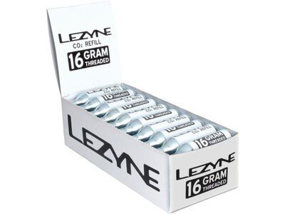Lezyne CO2 Cartridge 16 g, 30 Stück Displaybox - Bild 1