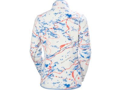 Helly Hansen Maridalen Printed Fleece Damen, white slope map aop - Bild 2