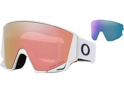 Oakley Flow Scape M, Prizm Rose Gold Iridium & Iced / matte white