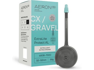 Aeron CX/Gravel - ExtraLite Protect AL / 32-52 / SV65 / 650B-700C