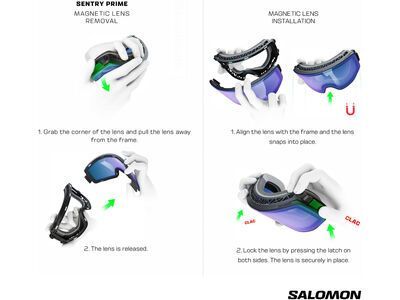 Salomon Sentry Prime + WS, Sigma Poppy Red / white - Bild 6