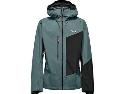 Salewa Sella 3 Layers Powertex Hardshell Jacke Herren willow green