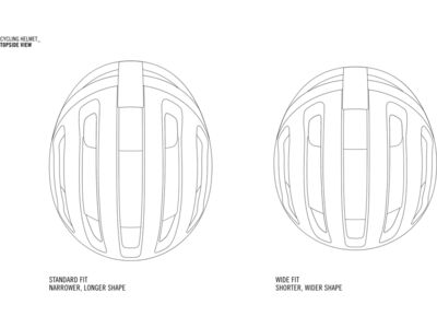 POC Ventral Lite Wide Fit, uranium black/hydrogen white matt - Bild 5