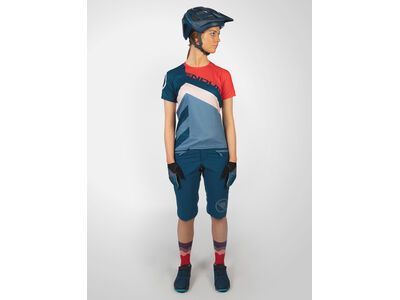 Endura Damen SingleTrack Print T-Shirt LTD, granatapfel - Bild 7