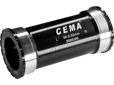 CEMA BB86-BB92 Interlock FSA386/Rotor/Raceface - Stahl, black