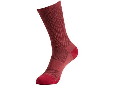 Specialized Hydrogen Vent Tall Sock, maroon
