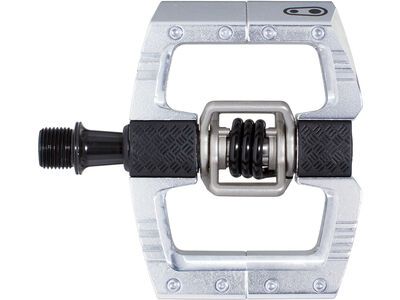 Crankbrothers Mallet DH Silver Edition, high-polished silver
