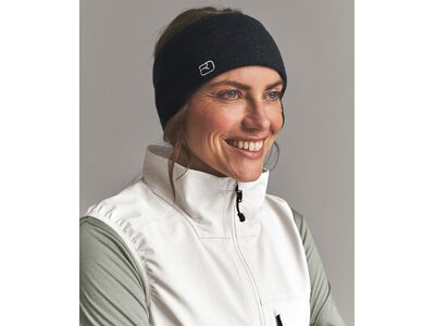 Ortovox Wonderwool Headband, black raven blend - Bild 2