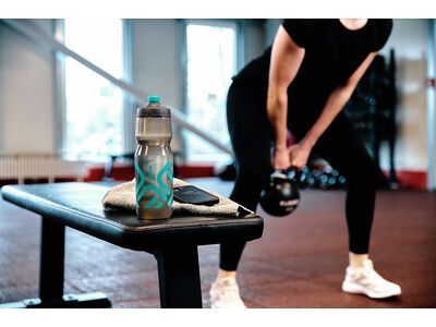 Fidlock Fidguard Bottle 750 Antibacterial, transparent black/green - Bild 6