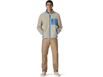 Patagonia Men's Synchilla Jacket, oatmeal heather w/shore blue - Bild 5