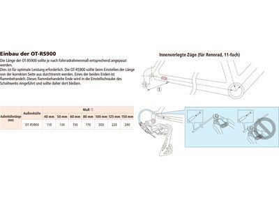 Shimano Schaltzug-Set Road Edelstahl OPTISLICK inkl. OT-RS900 - 1x 1.800/1x 2.100 mm - Bild 5