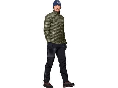 Norrona trollveggen down800 super light Jacket M's, deep lichen green - Bild 5
