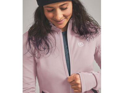 Ortovox Merino Fleece Hoody W, dawn rose - Bild 3
