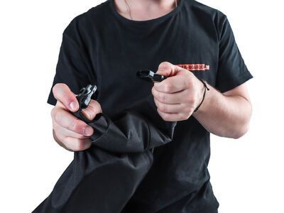 Icetools BIKER-BOARDER Ski Bag Zipper Roll Up - 200 cm, black - Bild 3