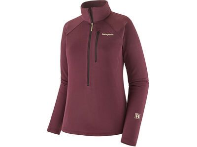 Patagonia Women's R1 Ultralight 1/2-Zip Pullover, berry fig - Bild 1