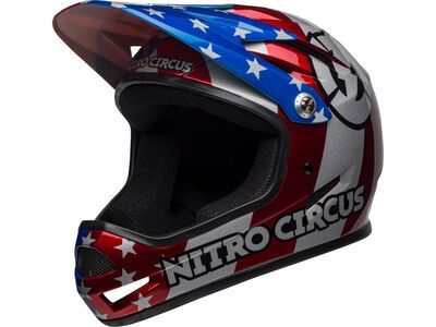 Bell Sanction Nitro Circus, red/silver/blue