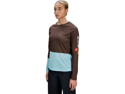 POC W's Motion Air Long Sleeve MTB Jersey, bronzite brown/lazurite blue - Bild 3
