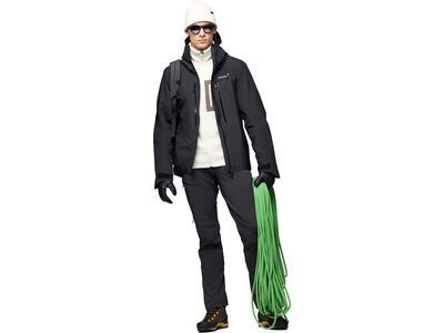 Norrona trollveggen Gore-Tex Pro light Jacket M's, caviar black - Bild 6