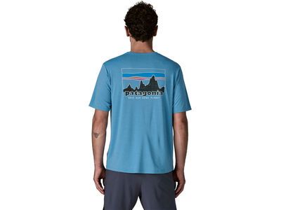 Patagonia Men's Cap Cool Daily Shirt - '73 Skyline, shore blue/light shore blue x-dye - Bild 5