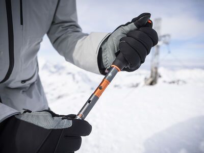 Komperdell D‘Scent TI Backcountry Toolgrip Vario, dark grey - Bild 5