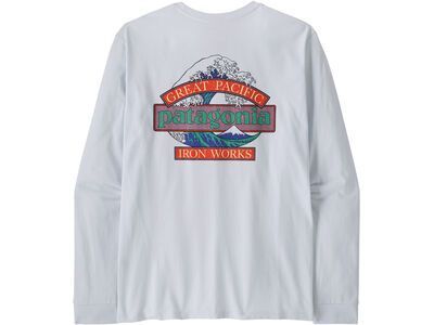 Patagonia Men's Long-Sleeved Great Waves Responsibili-Tee, white - Bild 1