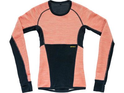 Devold Tuvegga Merino Shirt Wmn, coral