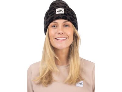 Eivy Watcher Beanie, black leopard - Bild 3
