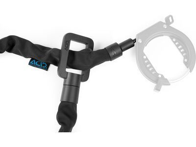 Cube Acid Einsteckkette Solid 100 für Latch 6078, black - Bild 3