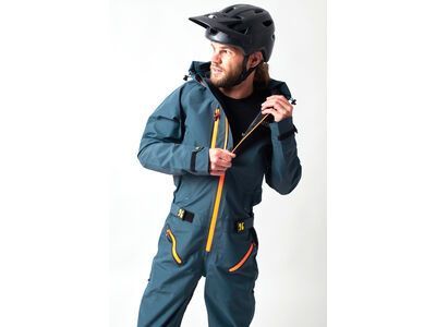 dirtlej DirtSuit Core Edition, steel blue/orange - Bild 6