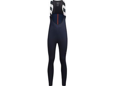 Gore Wear Progress Thermo Trägerhose+ Damen, orbit blue/fireball