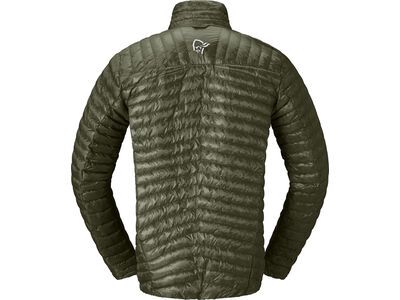 Norrona trollveggen down800 super light Jacket M's, deep lichen green - Bild 3