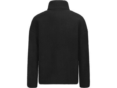 Picture Hafdals EMB Zip Fleece, black - Bild 3