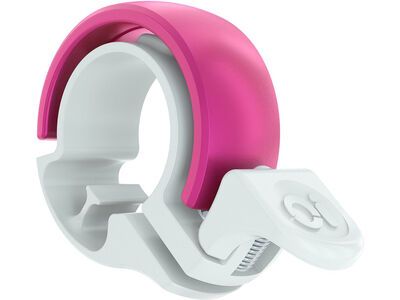 Knog Oi Classic - Small, white/pink
