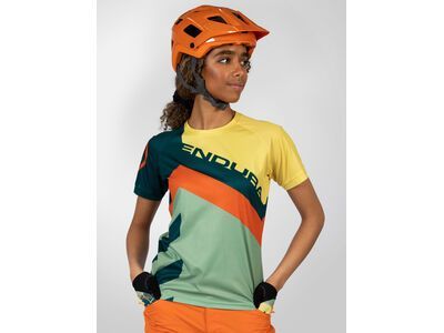Endura Damen SingleTrack Print T-Shirt LTD, sattes teal - Bild 3