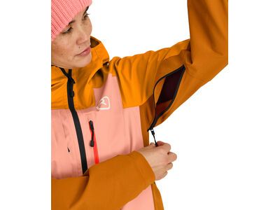 Ortovox Merino Deep Shell Mesola Jacket W, autumn leaves - Bild 3