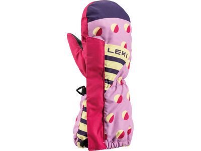 Leki Little Paw Mitt Long orchid/berry