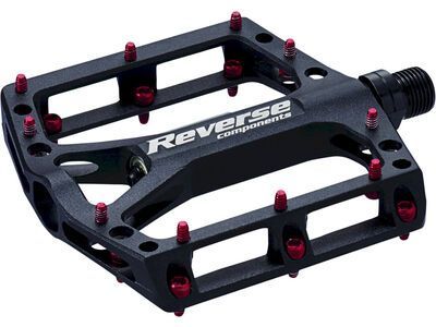 Reverse Black One Pedals black/red