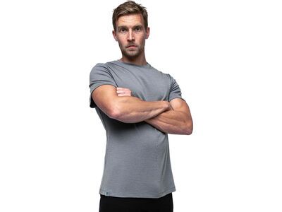 Woolf Merino Tuv Tee, rock grey - Bild 6