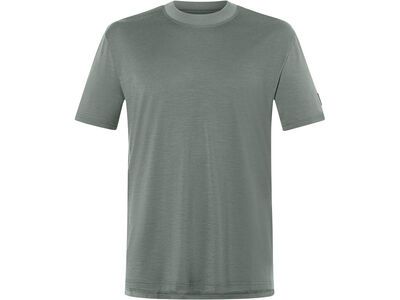 super.natural Casual Rib Bio J Tee Herren, eucalyptus - Bild 1