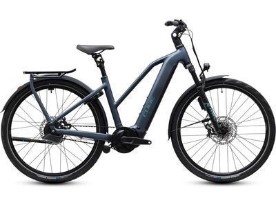 Cube Kathmandu Hybrid Deluxe SLX 800 Trapeze, mineralblue´n´blue - Bild 1