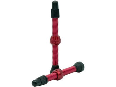 Stan's NoTubes Universal Alloy Valve - 55 mm, red