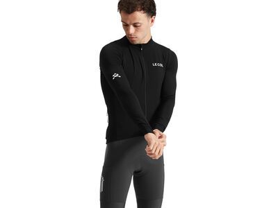 Le Col ARC Merino Long Sleeve Jersey, black - Bild 3