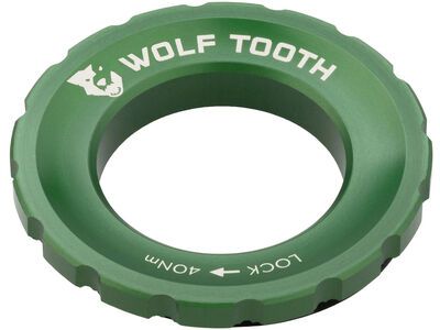 Wolf Tooth Centerlock Rotor Lockring green