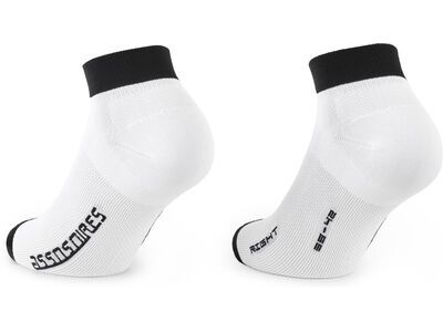 Assos RS Socks Superleger Low, white series - Bild 2